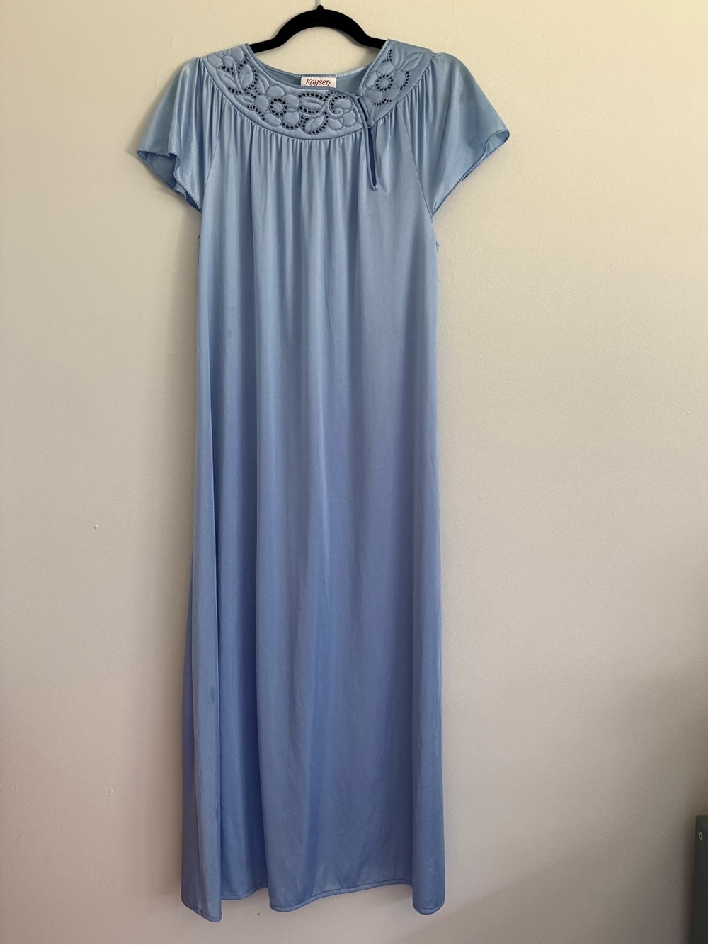 Vintage Blue Maxi Nightgown